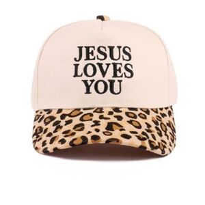 Cheetah Print Cap